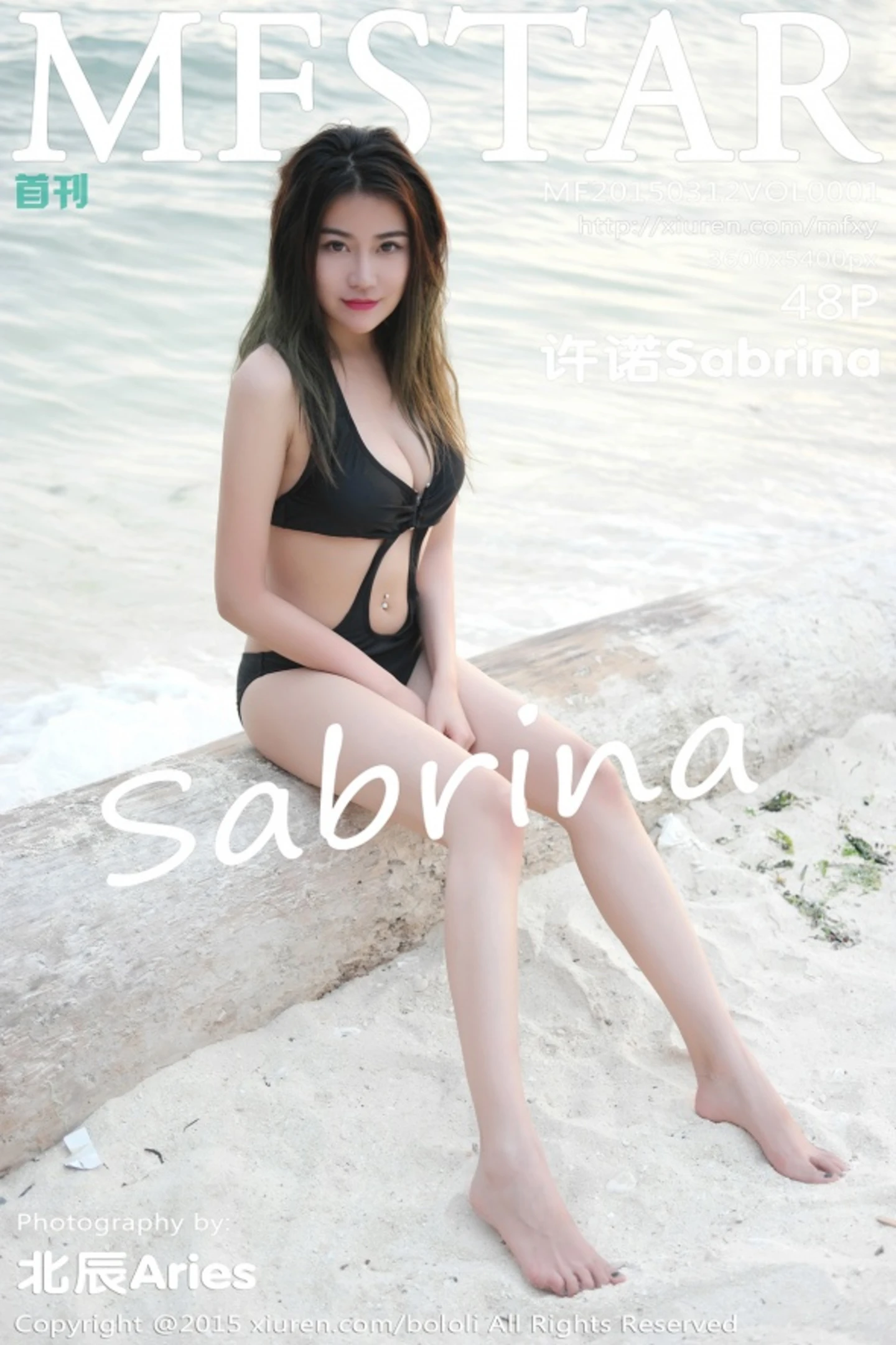 [MFStar模范学院]Vol.001_嫩模许诺Sabrina薄荷岛旅拍海边性感比基尼写真48P-秀人网 - XiuRen.Space